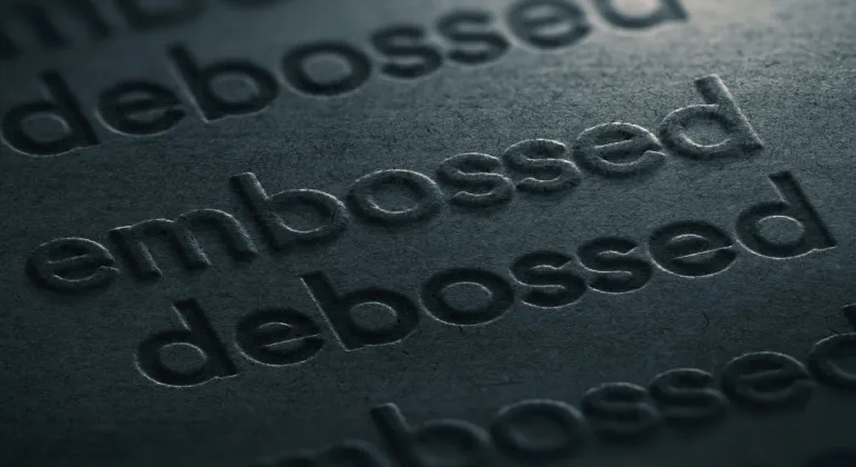 Teknik Desain Emboss dan Deboss
