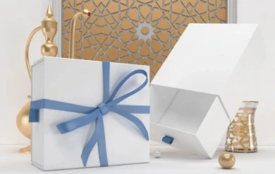 Desain untuk unboxing  berbagi media sosial